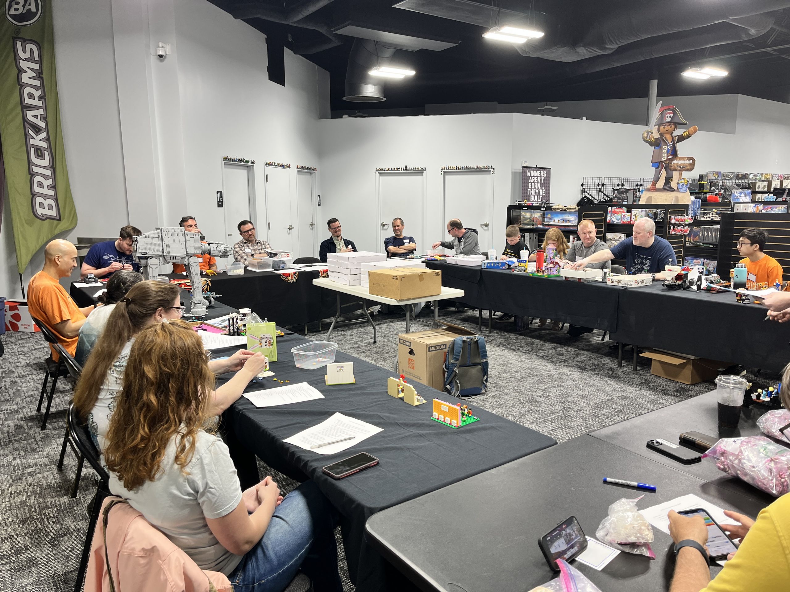 Join our adult LEGO club meeting in Northern Virginia from 12–5pm. Open to the public with MOC showcases, build activities, club updates, and social time.